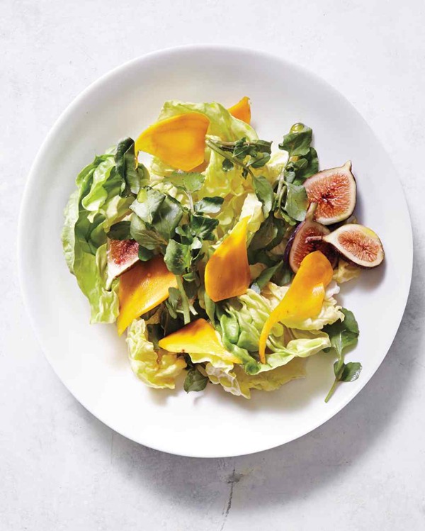 Pickled-beet and fig salad