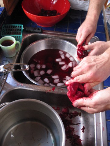 Pickled beets with star anise