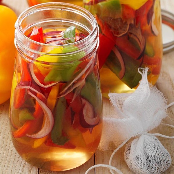 Pickled bell peppers