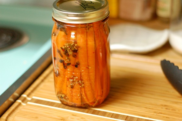 Pickled carrots