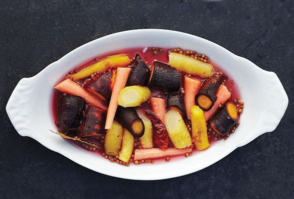 Pickled carrots
