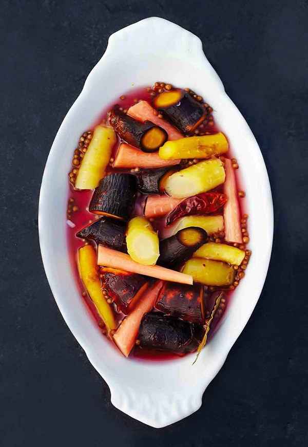 Pickled carrots