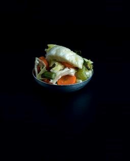 Pickled carrots and cabbage [Ariel Rosenthal]