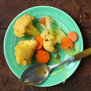 Pickled cauliflower