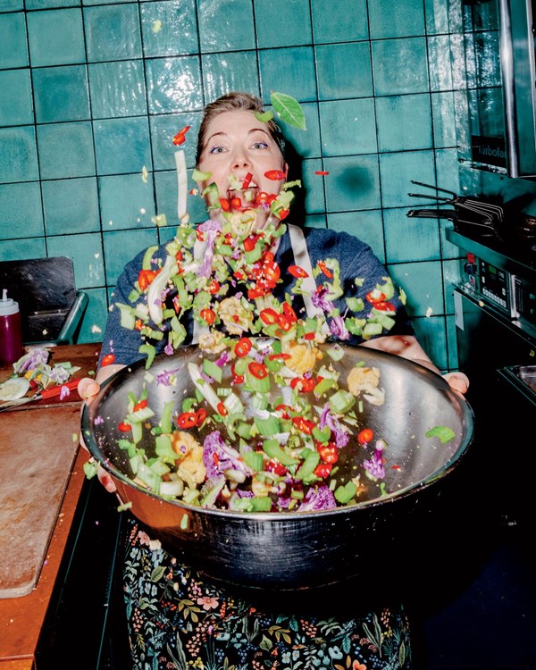 Pickled cauliflower giardiniera 