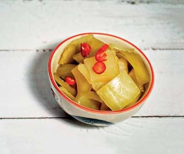 Pickled Chinese mustard cabbage