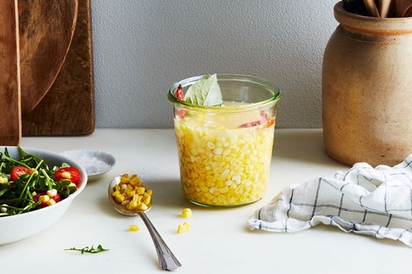 Pickled corn
