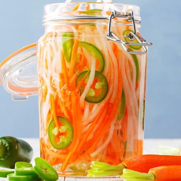 Pickled daikon & carrots