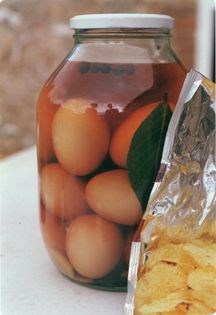 Pickled eggs
