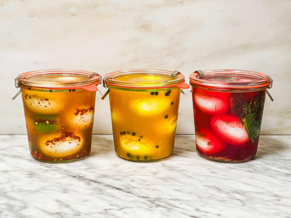 Pickled eggs