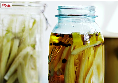 Pickled fennel