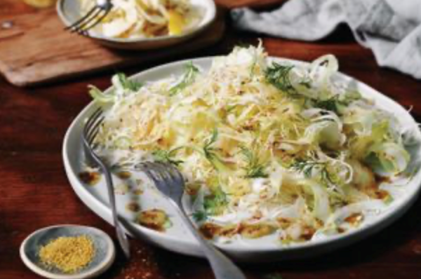 Pickled fennel slaw