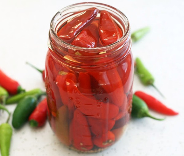 Pickled fish peppers