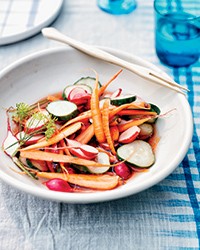 Pickled garden vegetables