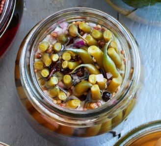 Pickled green beans