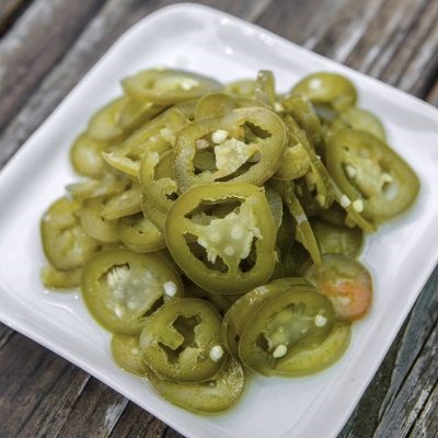 Pickled jalapeños