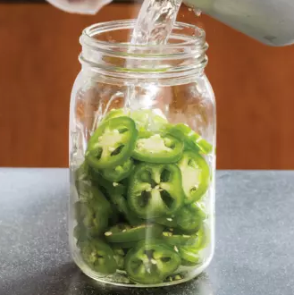 Pickled jalapeños