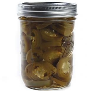 Pickled jalapeños