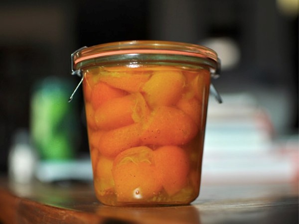 Pickled kumquats