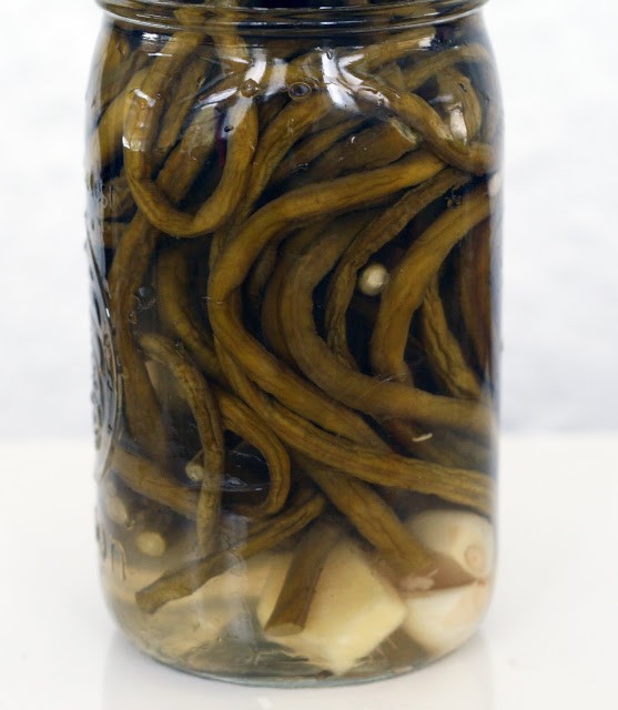 Pickled long beans