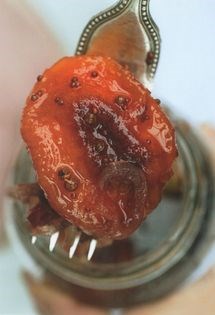 Pickled peaches