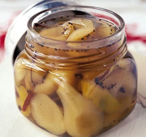 Pickled pears