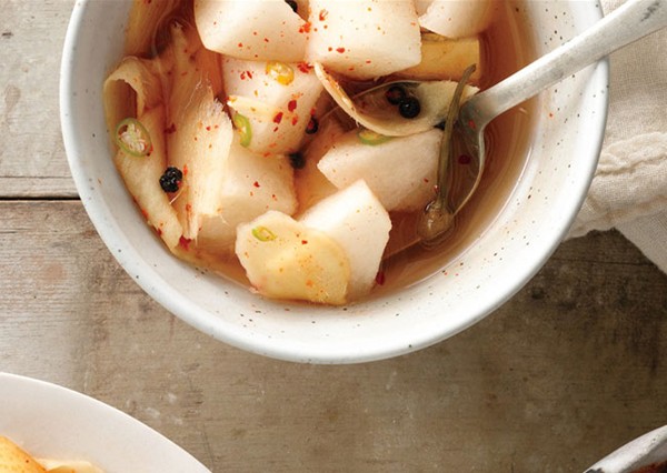 Pickled pears