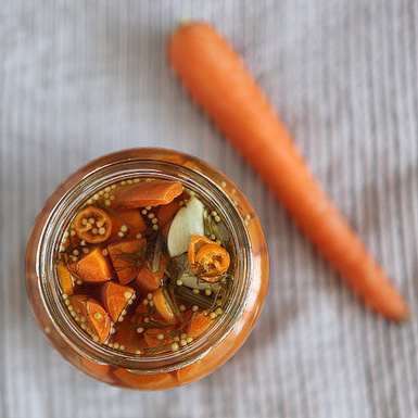Pickled pepper & carrots