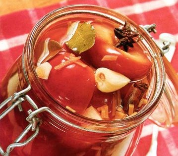 Pickled plums