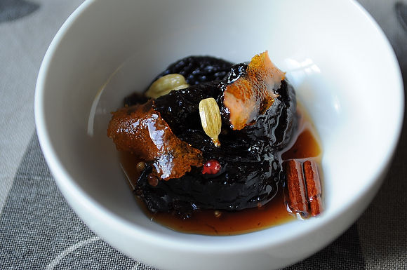 Pickled prunes