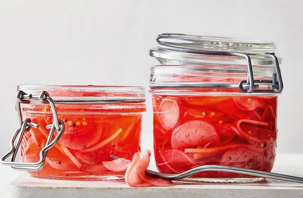 Pickled radishes