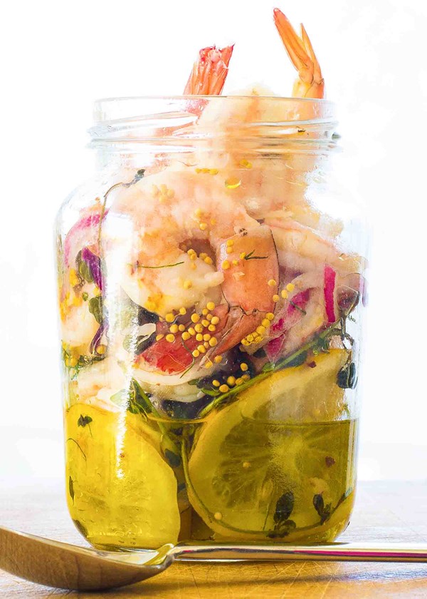 Pickled shrimp
