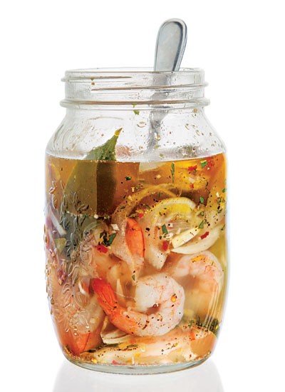 Pickled shrimp 