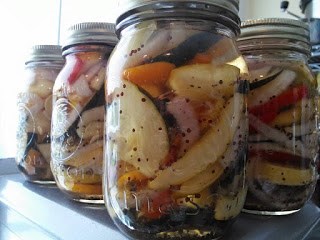 Pickled squash