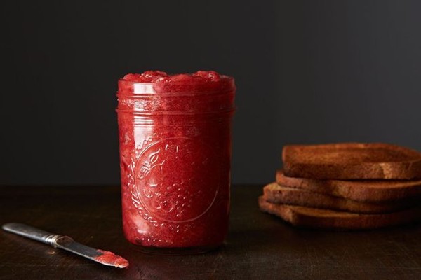 Pickled strawberry jam