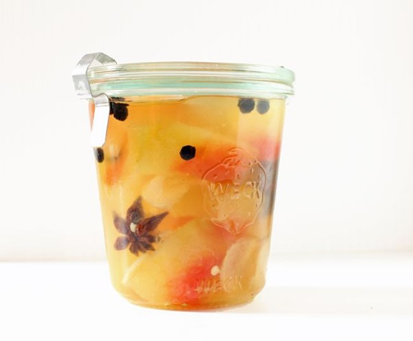 Pickled watermelon rind II