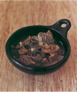 Pickled wild mushrooms