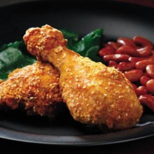 Picnic oven-fried chicken