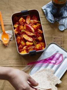 Picnic potato curry