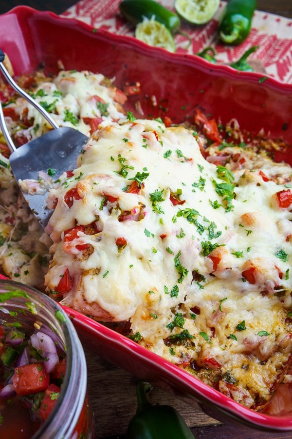 Pico de gallo chicken