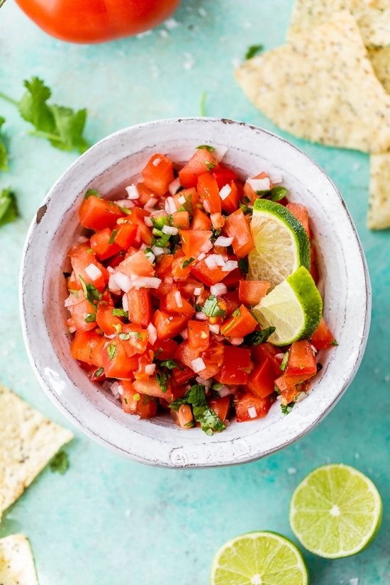 Pico de gallo salsa
