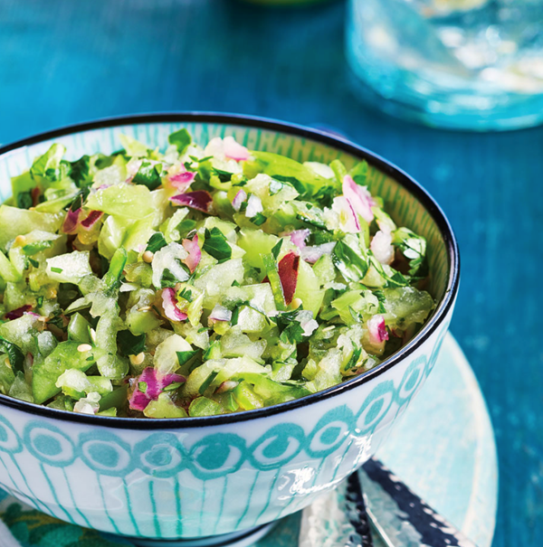 Pico de gallo verde