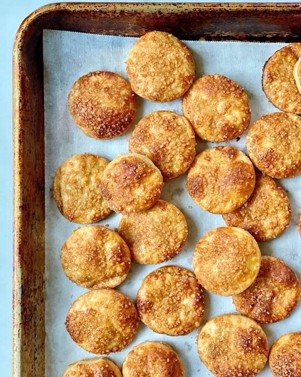 Pie crust cookies