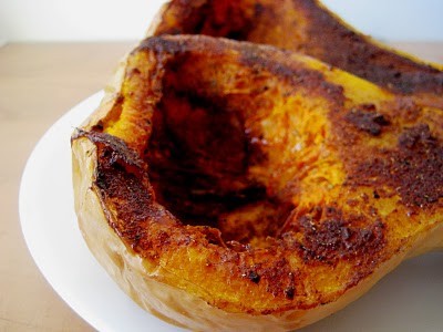 Pie-spiced roast butternut squash