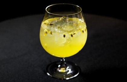 Pied à Terre's Exotic Winter cocktail