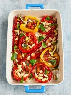 Piedmont almond roasted peppers