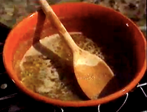 Piedmont garlic dip (Bagna cauda)