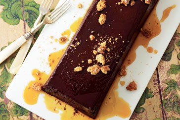 Piedmontese chocolate terrine (Bunet)