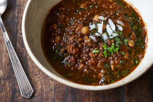 Pierce Street vegetarian chili