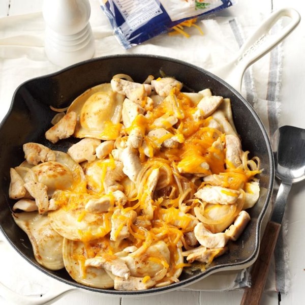 Pierogi chicken supper 